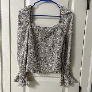 south long sleeve top